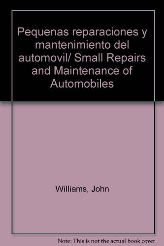 Pequeñas reparaciones y mantenimiento del automovil  | Derek Barber