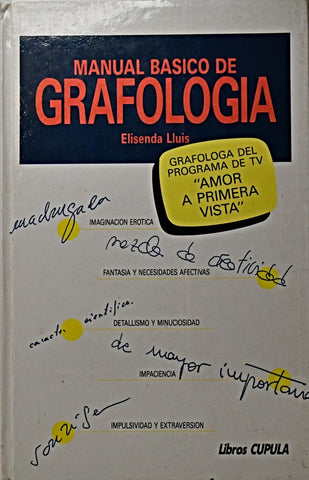 MANUAL BASICO DE GRAFOLOGIA .. | Lluis  Elisenda