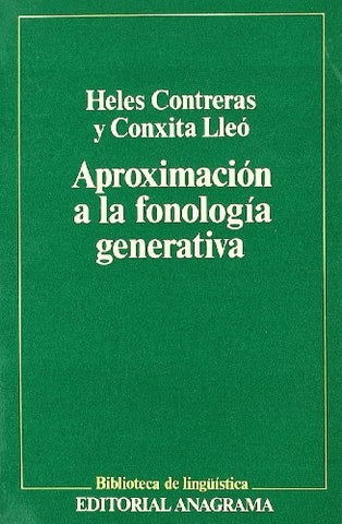 APROXIMACIÓN A LA FONOLOGÍA GENERATIVA.. | HELES  CONTRERAS