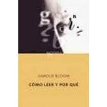 cómo leer y por qué | Harold Bloom