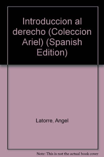 Introducción al derecho | Ángel Latorre