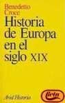 Historia de Europa en el siglo XIX | Benedetto  Groce