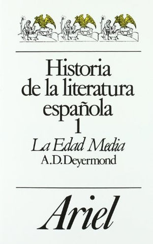 Historia de la Literatura Española I | A.D. Deyermond