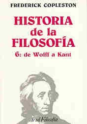 HISTORIA DE LA FILOSOFIA 6 : DE WOLFF A KANT... | Frederick Copleston