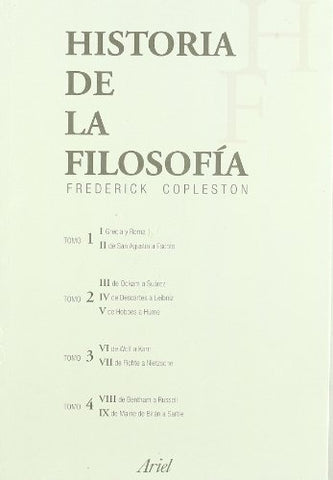 HIstoria de la filosofía | Frederick Copleston