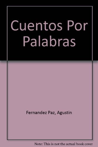 CUENTOS POR  PALABRAS | Paz Barroso Fernández-Araoz