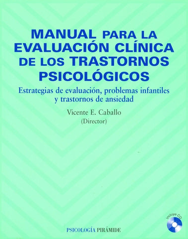Manual de evaluación clìnica de los trastornos psicológicos | Caballo