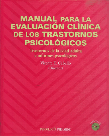 Mn. p/evaluac.clínica trastornos psicológicos edad adulta | Caballo