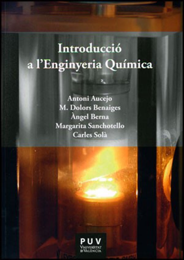 Introducció a l''Enginyeria Química | Sanchotello, Solà i Ferrando y otros