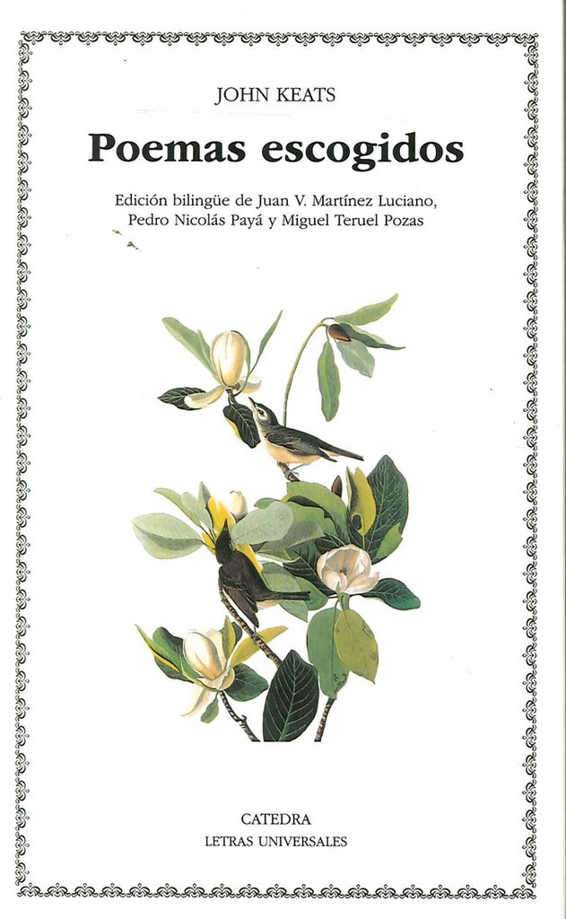 Poemas escogidos | Keats-Martínez Luciano