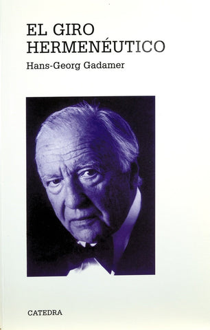 Giro hermenéutico, El | Gadamer