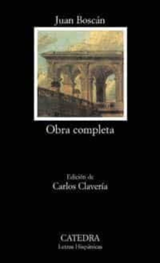 OBRA COMPLETA.. | JUAN  BOSCAN