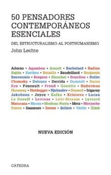 50 Pensadores contemporaneos esenciales | Lechte