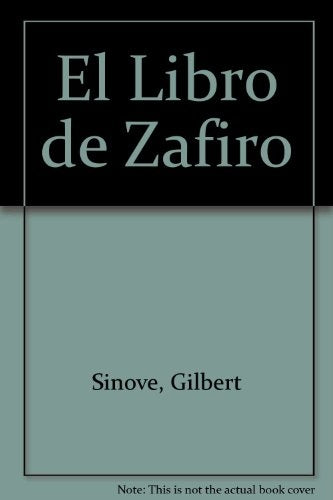 EL LIBRO DE ZAFIRO | Gilbert Sinoué