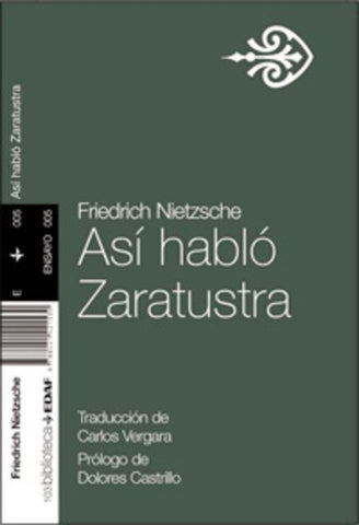 Asi hablo zaratustra  | Frederick Nietzsche