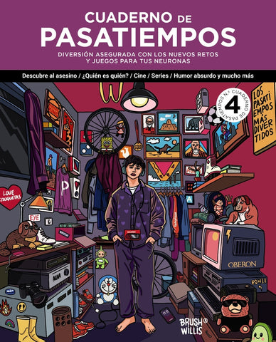CUADERNO DE PASATIEMPOS N.º 4 | Brush  willis