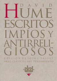 Escritos impíos y antirreligiosos | Hume, Tasset