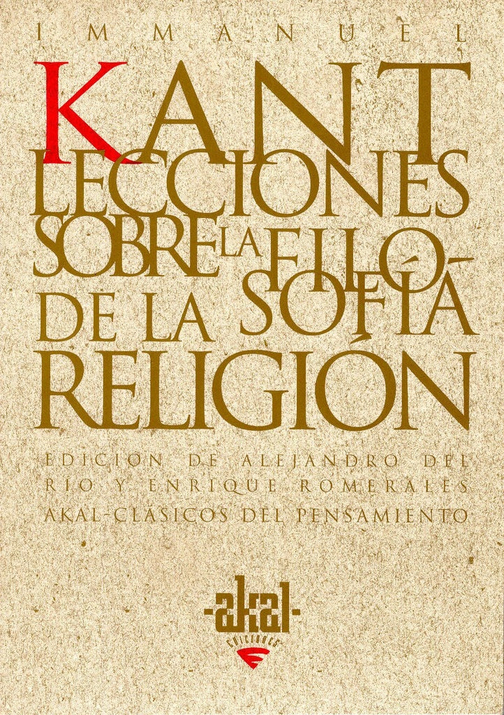 Lecciones sobre la filosofía de la religión | Kant-Río Herrmann