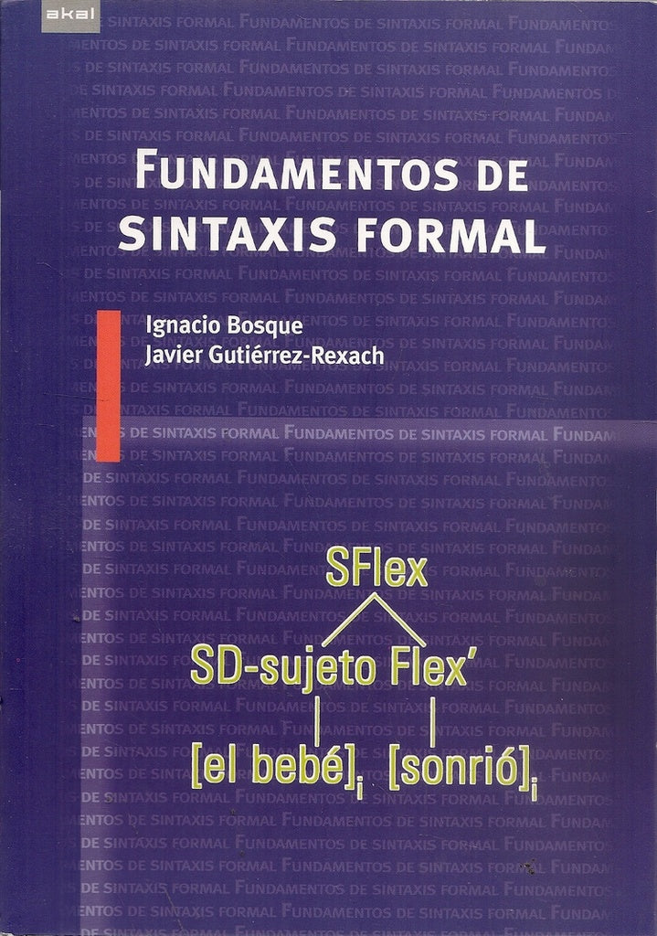FUNDAMENTO DE SINTAXIS | Ignacio Bosque
