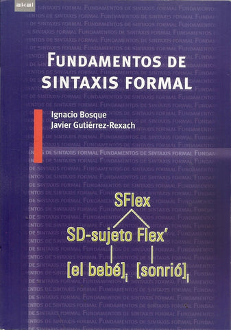 FUNDAMENTO DE SINTAXIS | Ignacio Bosque