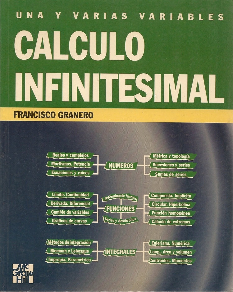 CALCULO INFINITESIMAL DE UNA Y VARIAS VARIABLES.. | Francisco Granero