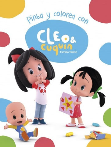 CLEO Y CUQUIN PINTA Y COLOREA