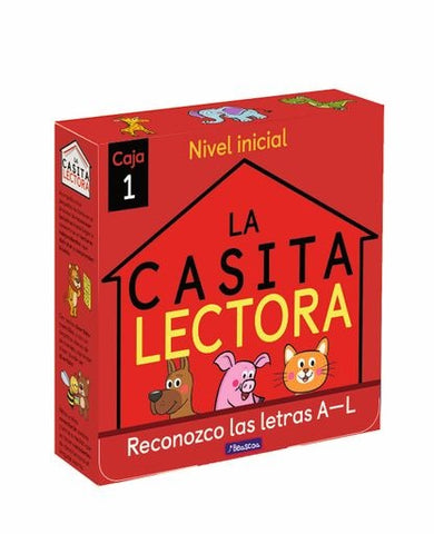LA CASITA LECTORA - CAJA 1: MIS PRIMERAS LETRAS A-L *..