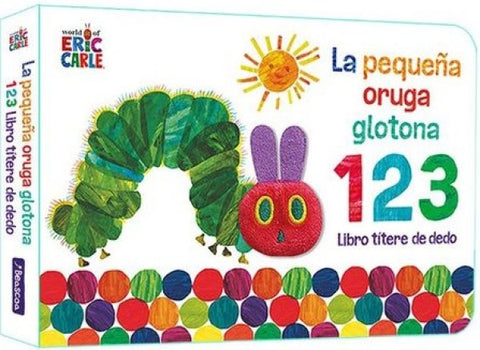 LA PEQUEÑA ORUGA GLOTONA 1 2 3* (Libro dedo Títere)..