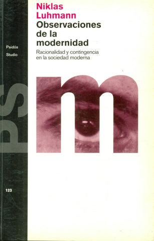 Observaciones de la modernidad | Niklas Luhmann