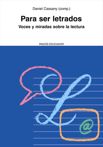 PARA SER LETRADOS | Daniel Cassany