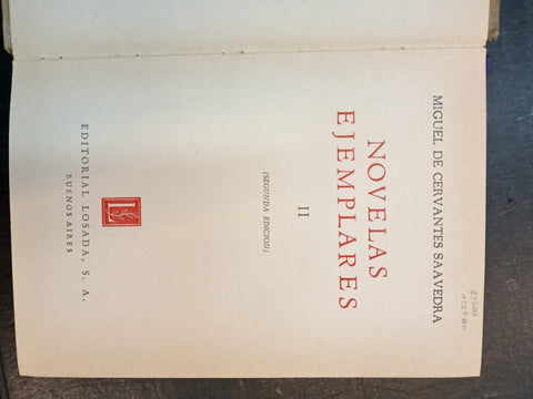 NOVELAS EJEMPLARES 2* | Miguel de Cervantes