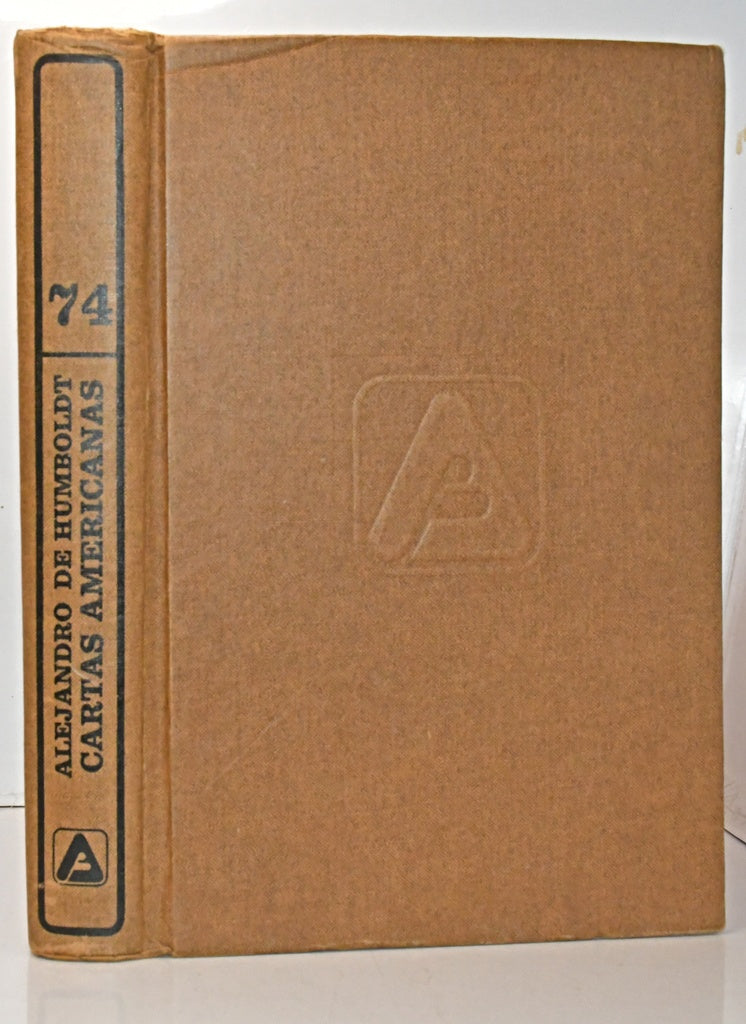 CARTAS AMERICANAS.. | Alejandro de Humboldt