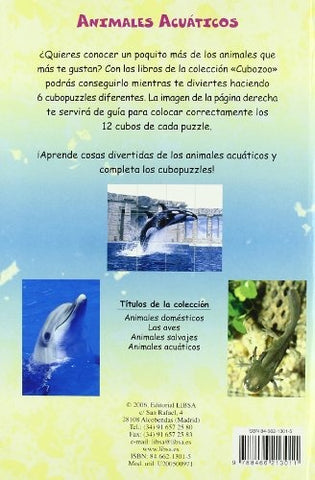 animales acuaticos-CUBOZOO