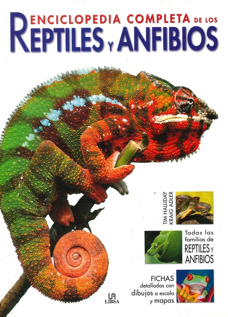 ENCICLOPEDIA COMPLETA REPTILES Y ANFIBIOS | VACIO