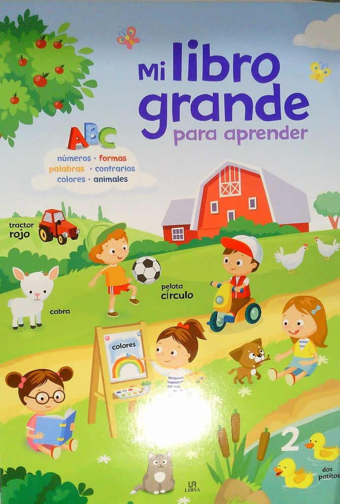 Mi libro grande para aprender.