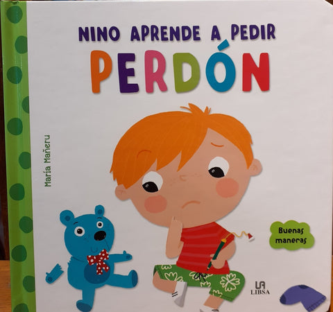 NINO APRENDE A PEDIR PERDÓN