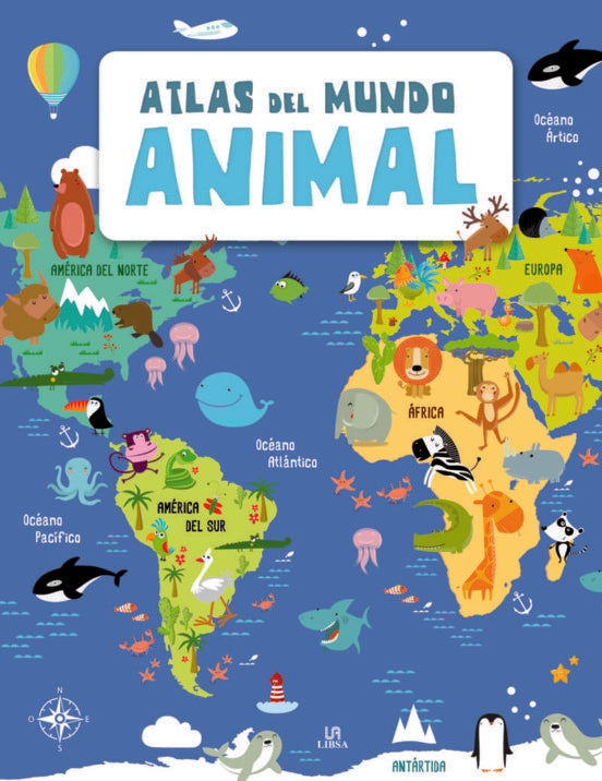 ATLAS DEL MUNDO ANIMAL (CON DETALLES)..