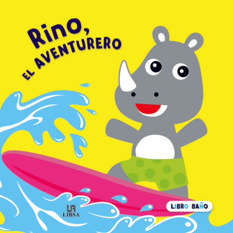 RINO, EL AVENTURERO (LIBRO DE BAÑO)