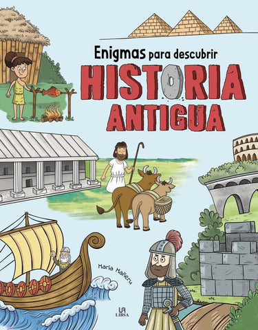 ENIGMAS PARA DESCUBRIR HISTORIA ANTIGUA (CON DETALLES).. | Libsa
