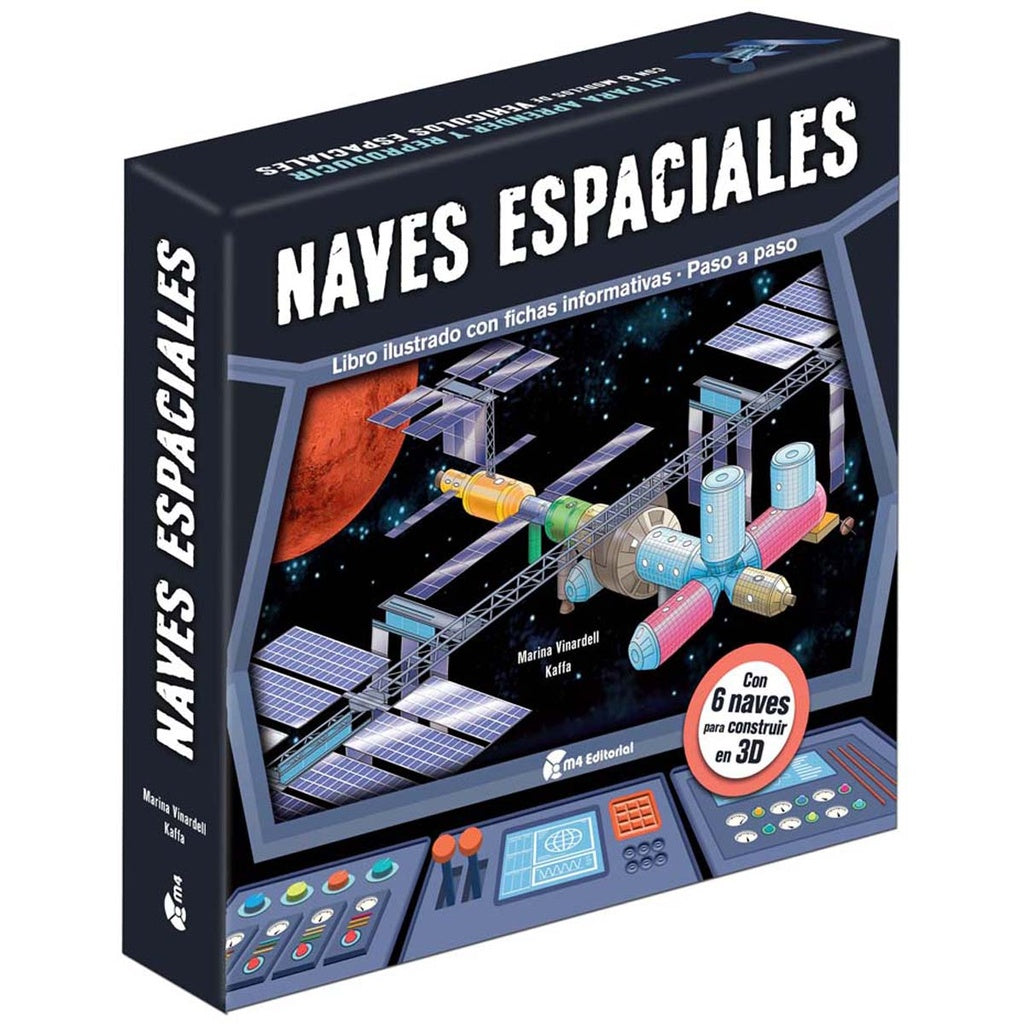 NAVES ESPACIALES (CON 6 NAVES PARA CONSTRUIR EN 3D) (CON DETALLES)..