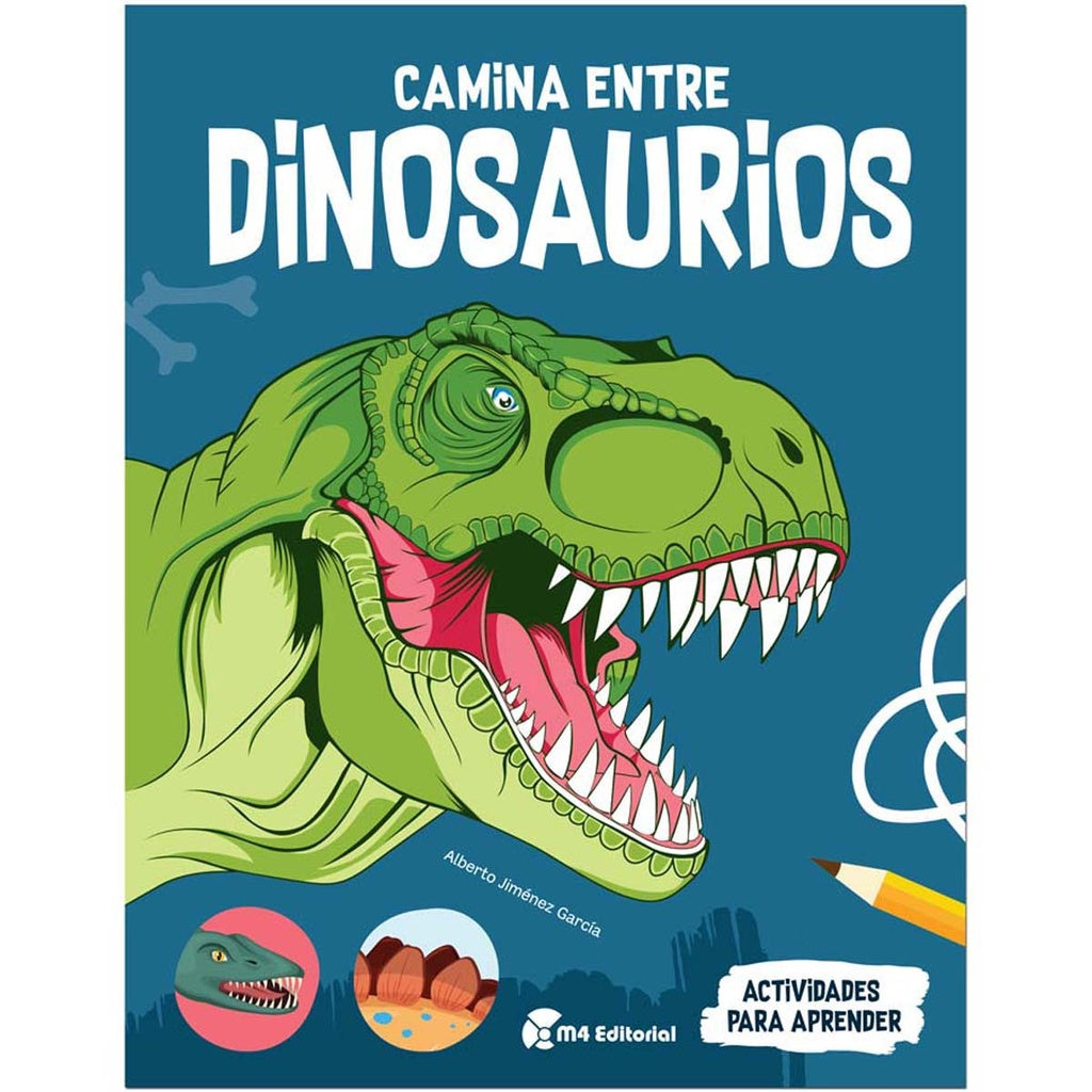 CAMINA ENTRE  DINOSAURIOS..