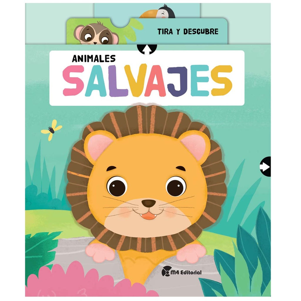 ANIMALES SALVAJES - TIRA Y DESCUBRE..