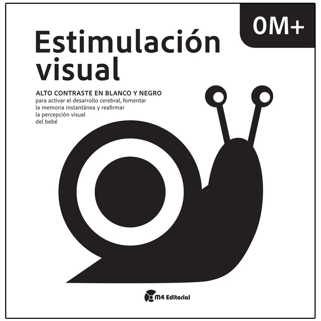 ESTIMULACIÓN VISUAL 0M+
ALTO CONTRASTE EN BLANCO Y NEGRO.. | ABERGEL BORJA QUICIOS