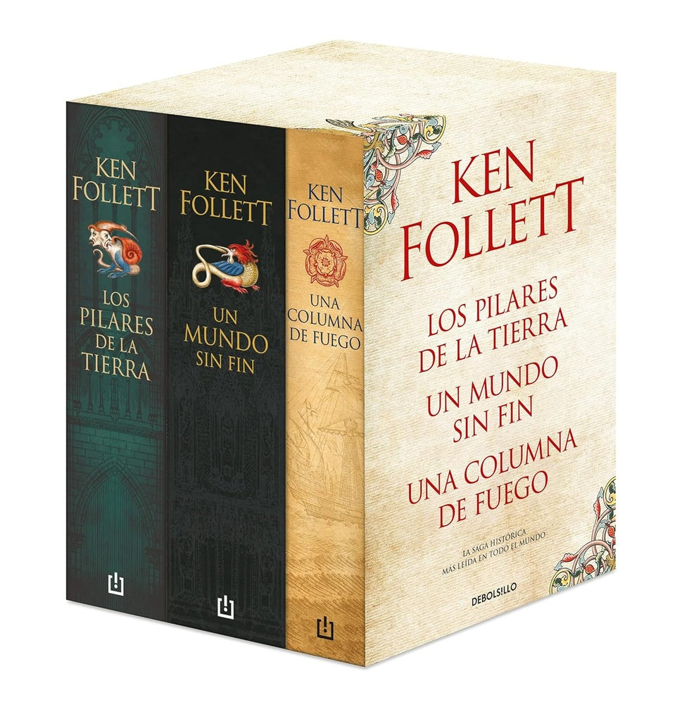 Trilogía los pilares de la tierra estuche  | Ken Follett