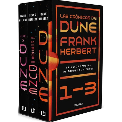 DUNE (ESTUCHE CON: DUNE / EL MESÍAS DE DUNE / HIJOS DE DUNE).. | Frank Herbert