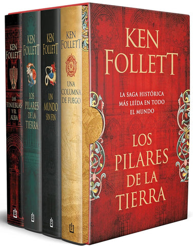 ESTUCHE SAGA LOS PILARES DE LA TIERRA.. | Ken Follett