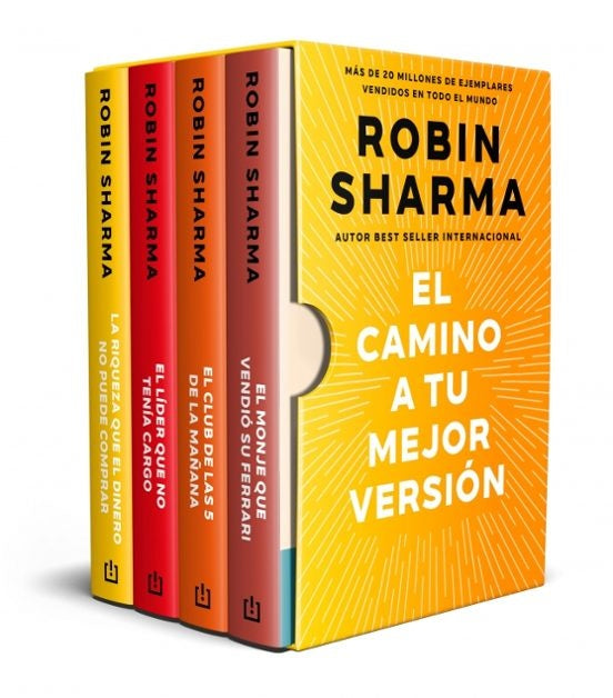 ESTUCHE EL CAMINO A TU MEJOR VERSIÓN.. | Robin Sharma