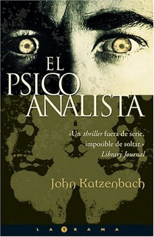 EL PSICOANALISTA.. | John Katzenbach