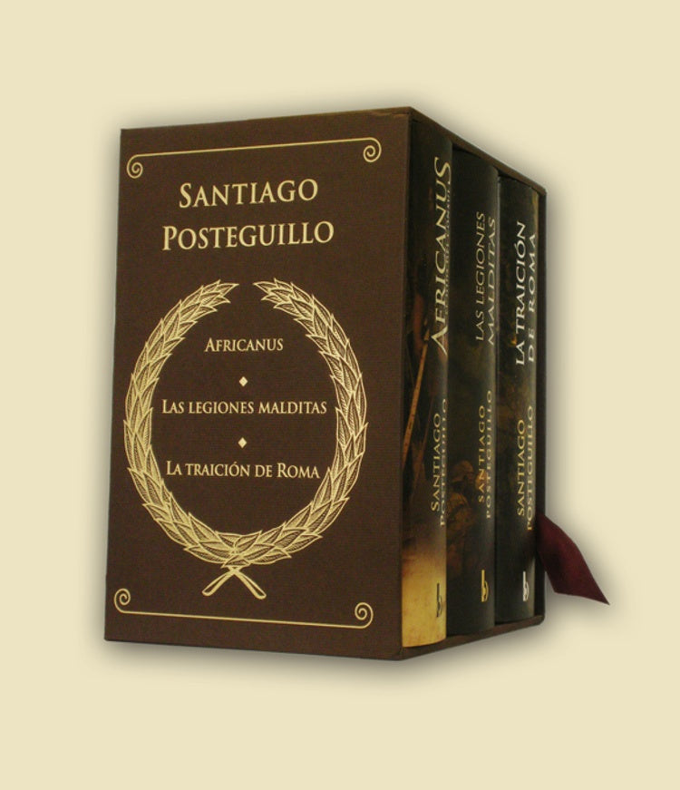 ESTUCHE TRILOGIA AFRICANUS | Santiago Posteguillo