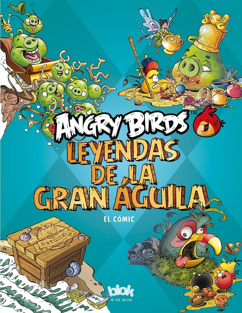 Angry Birds leyendas de la gran aguila. El comic